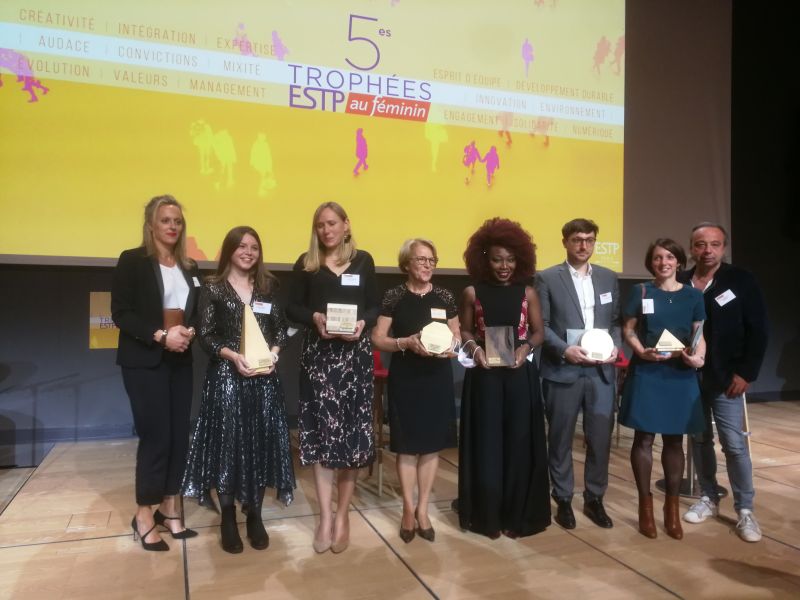 Lauréates TROPHEES ESTP AU FEMININ