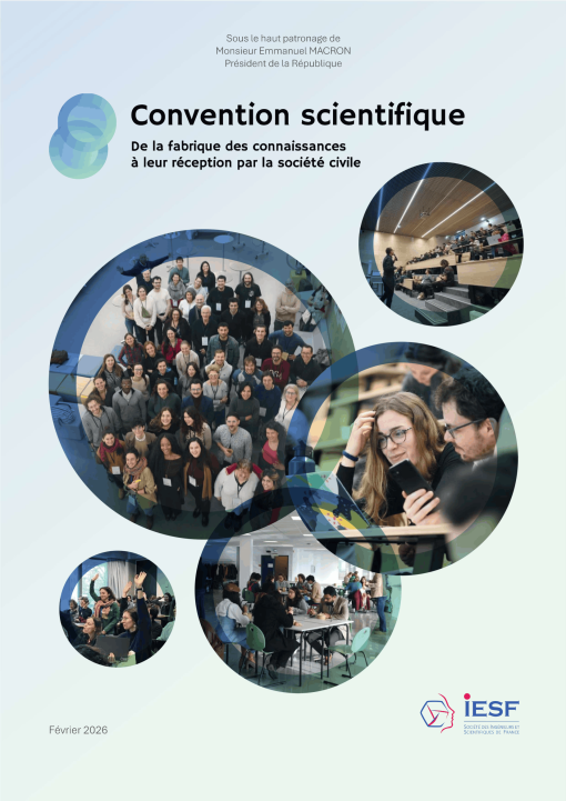 Convention scientifique De la fabrique des connaissances � leur r�ception par la soci�t� civile 2025-2026, Couverture