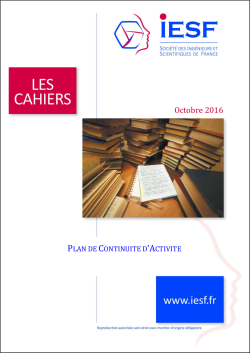 Plan de Continuit d'Activit