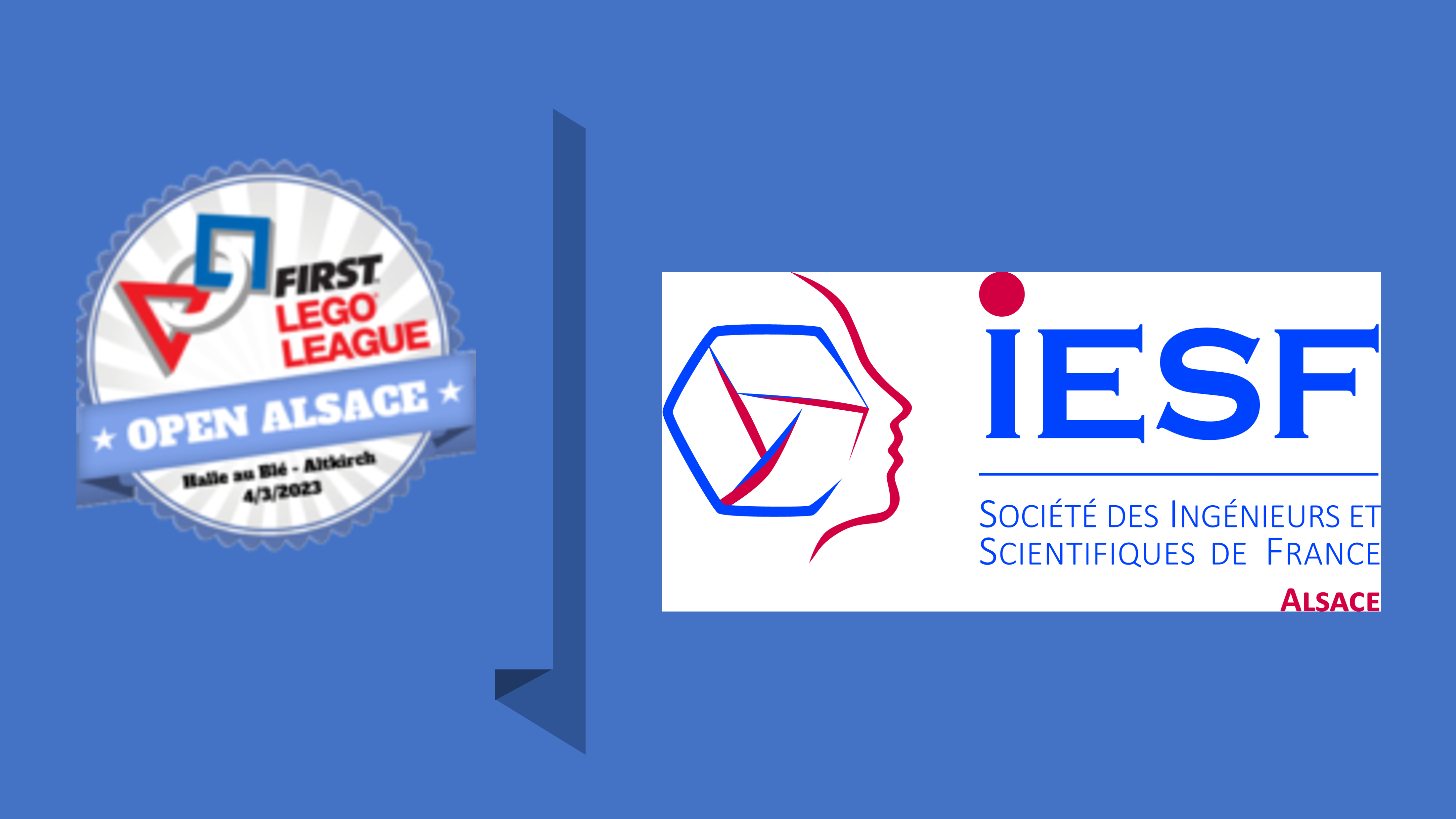 IESF Alsace est partenaire du Kidslab dans le cadre de la First Lego League" 
