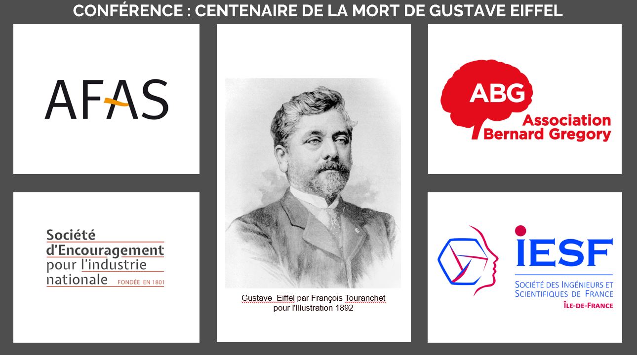 Confrence : CENTENAIRE DE LA MORT DE GUSTAVE EIFFEL par IESF ile de France