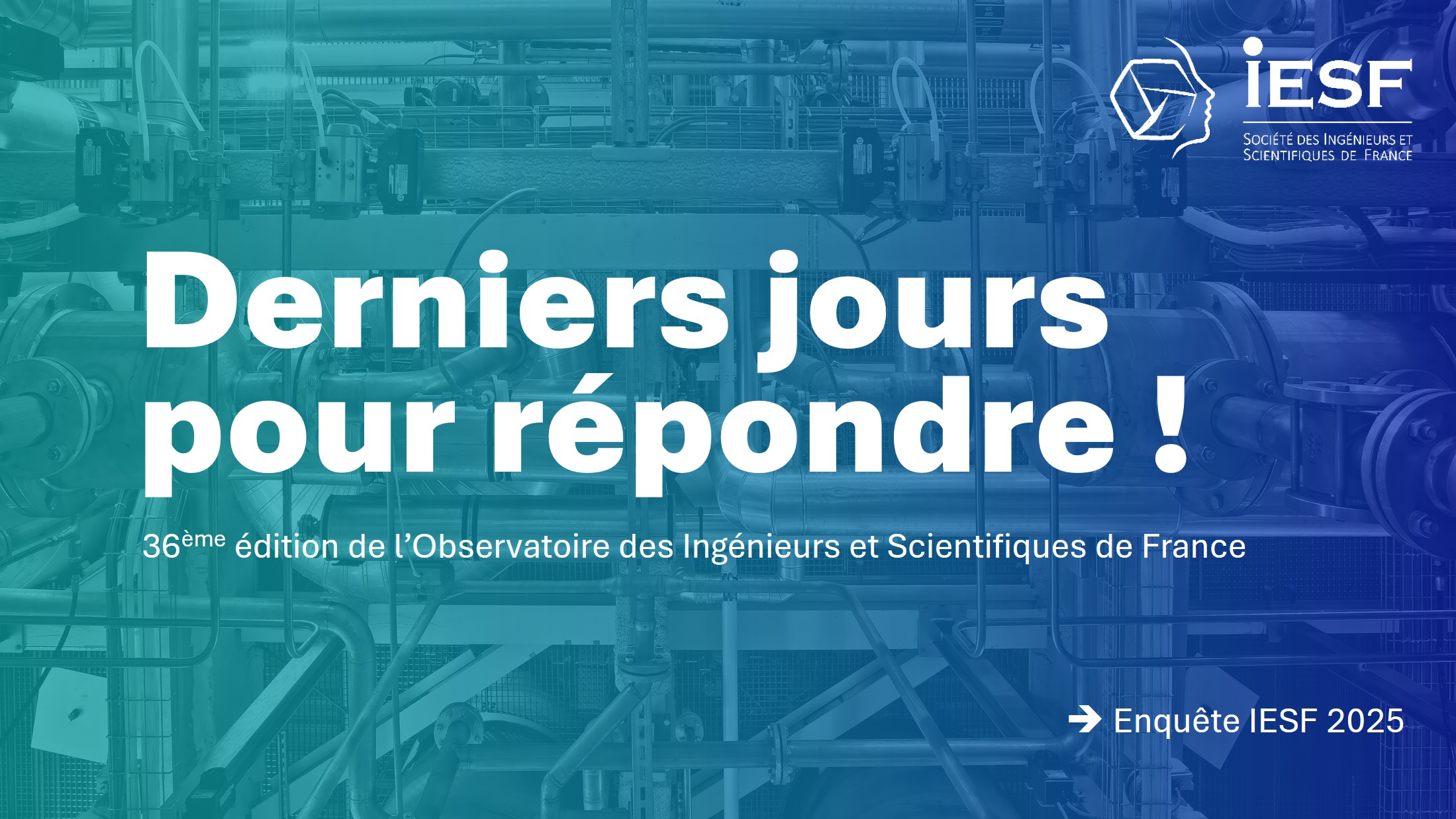 Lenqute IESF 2025 est ouverte jusqu'au 31 mai 