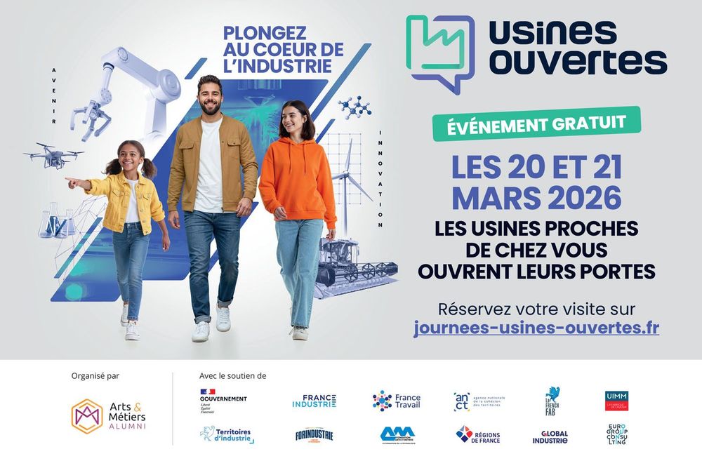 Bilan des Journ�es Usines Ouvertes 2026