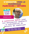 Webinaire "S�orienter vers le num�rique : parcours et m�tiers !"