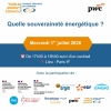 Colloque du Conseil Fran�ais de l'Energie et de PwC France : Quelle souverainet� �nerg�tique ?