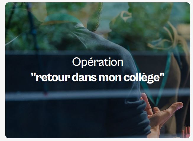 Retour dans mon collège