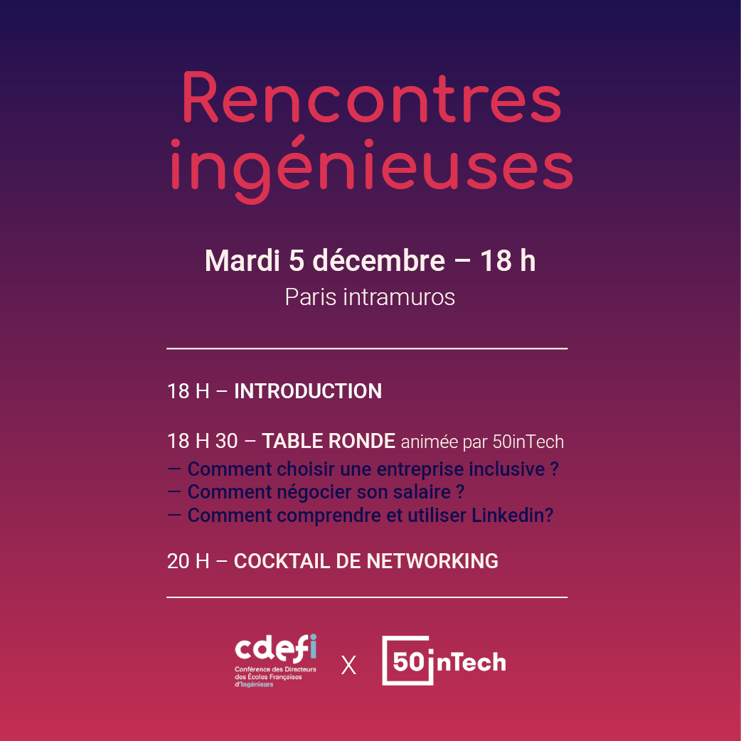 Rencontres Ingénieuses - Save the Date