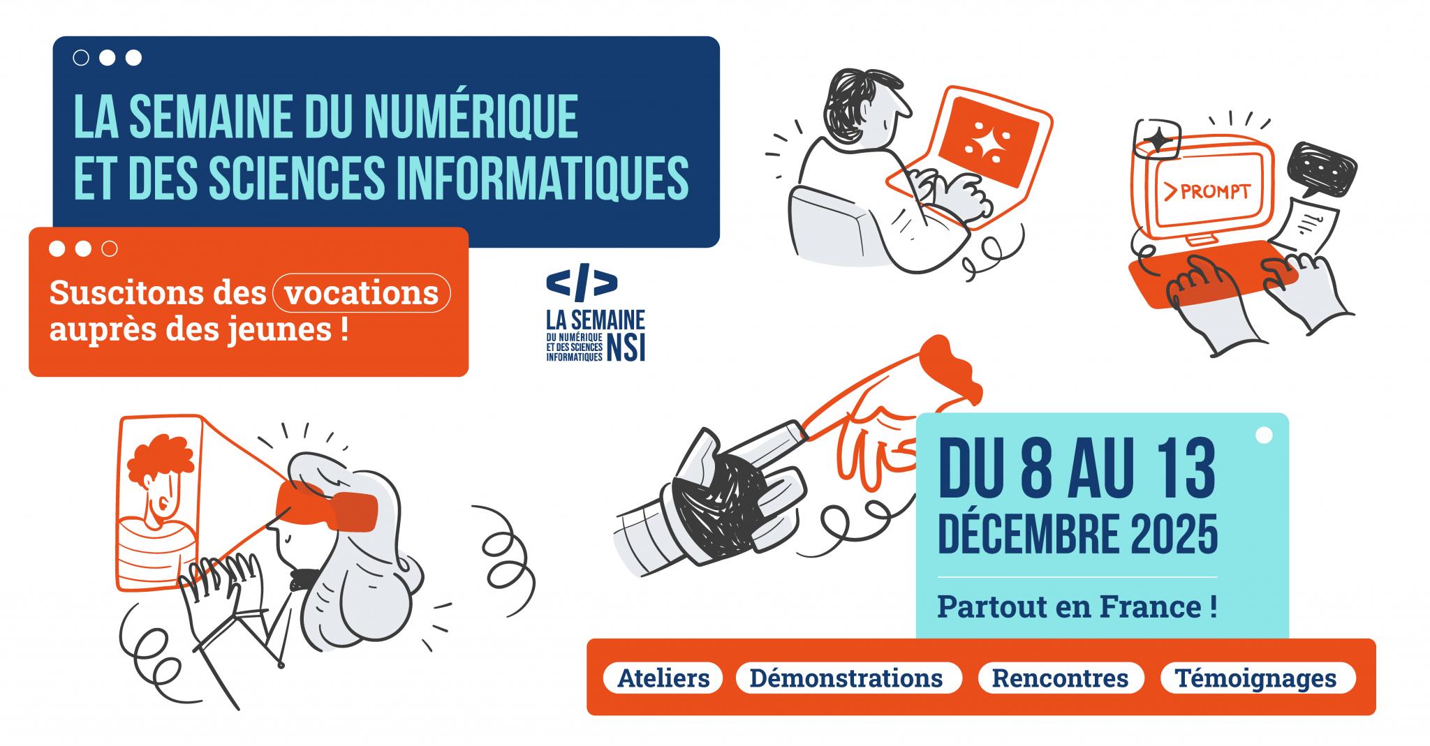 Semaine du numérique et des sciences informatiques