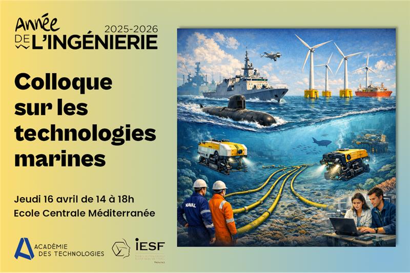 Colloque sur les technologies marines