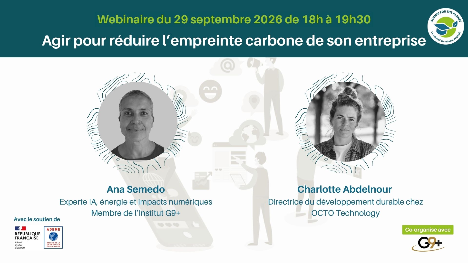 Webinaire Alumni for the Planet du 29 09 2026_visuel